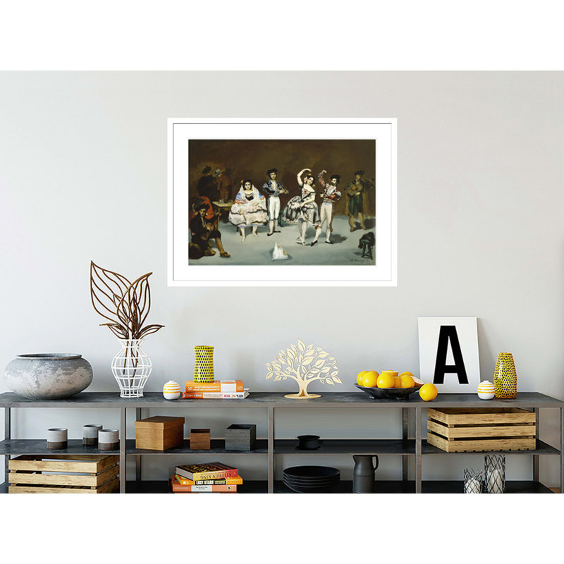 «Ballet espagnol» par Edward Manet, impression giclée sur cadre, H 30,37 po x l 41,5 po