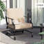 Patio Rocker Chairs with Cushions-2117667592