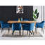 Holdenville Modern Velvet Dining Chairs - Ergonomic Button Back with Metal Legs - Armchair for Living Room Dining Room Restaurants Set of 2-637913052-637913055