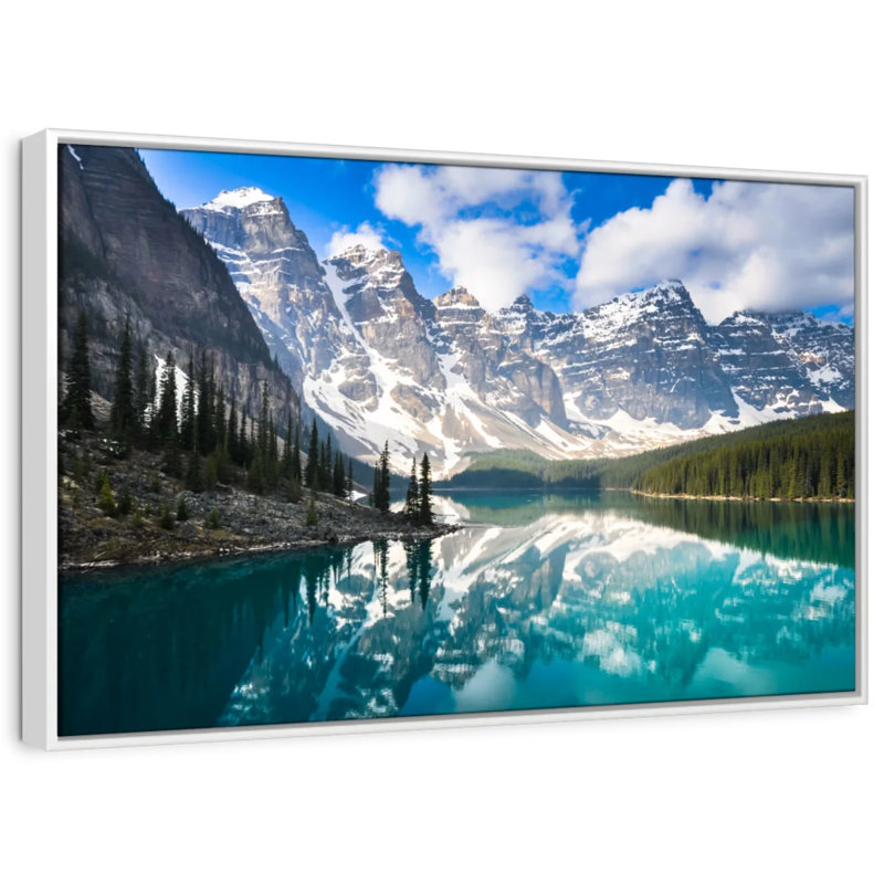 Alvord Mountain Reflection, 25" H x 37" W