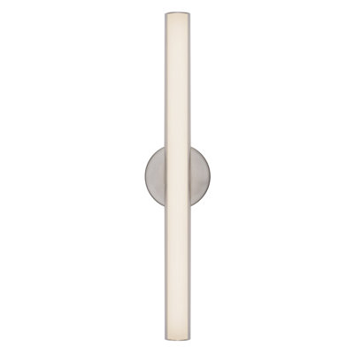 Tole 24-in Black dimmable LED Wall Sconce