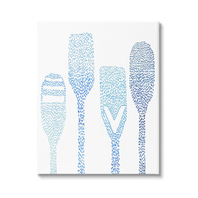 " Boat Oars Abstract Stipple Pattern " by Lil' Rue
