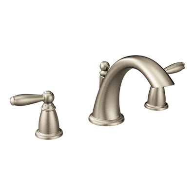 Garniture de robinet de baignoire romaine à deux poignées à fixer sur plateau Brantford