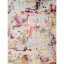 Tapis argenté et lilas noué à la main de haute qualité-99400322