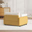 Fauteuil d'appoint moderne et surdimensionné en chenille-1264932317