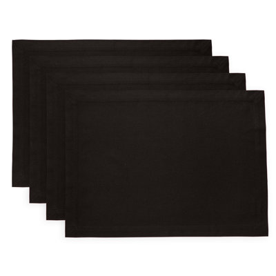 Dru - Cotton Linen Plain Placemats