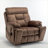Recliners Power Lift Chair, Wide 26in with 8 Massage Points &amp; Lumbar Heating, Easy 10-Min Assembly for Elderly Adults | Velvet | Antique Brown-348315466