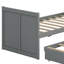  Lit plateforme multifonctionnel en bois avec bureau Gunnell-106764534