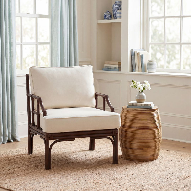Fauteuil club Twilley, Chocolat / Brun