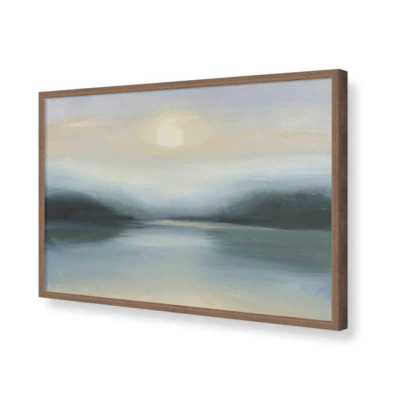 «Last Sunset of Spring II» par Ethan Harper, reproduction d'art, H 30 po x l 40 po, Brun
