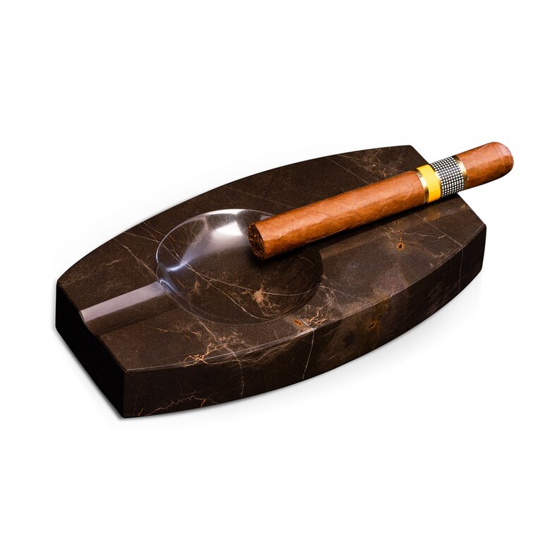 Bey-Berk Marble Four-Cigar Ashtray