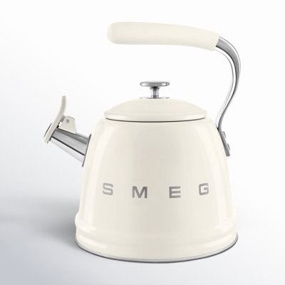 Bouilloire à sifflet de style rétro 50 "smeme depuis SMEG