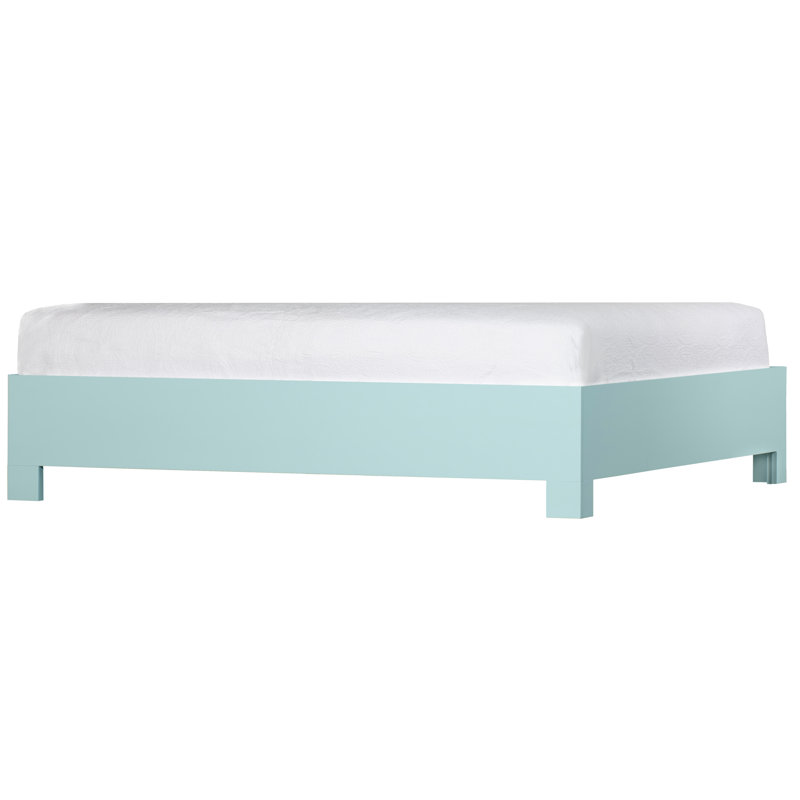 Base de lit plateforme 16 po, Simple TG, Turquoise