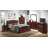 Citronelle Bed With Faux Leather Panel Headboard-1603096484-1603096485