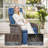Serita Caeden Outdoor All-Weather PE Wicker Adjustable Reclining Lounge Chair With Cushions-2072068634