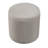 Terri Wide Velvet Round Pouf Ottoman-1036623952