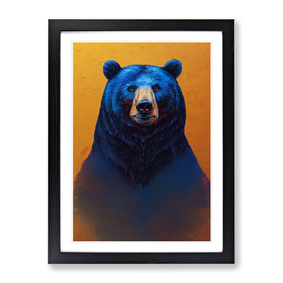 Stupendous Bear - Single Picture Frame Painting