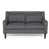 Tissu gris anthracite est en rupture de stock