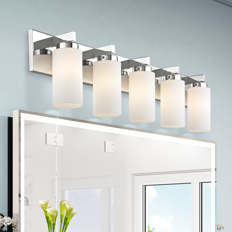 Kirkwood 5 - Light Dimmable Vanity Light, Polished Chrome