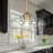 Baron Aldana 1-Light Dome Kitchen Island Lighting