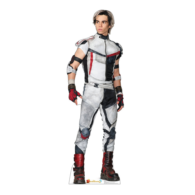 Accroche en carton descendants 3 disney Carlos