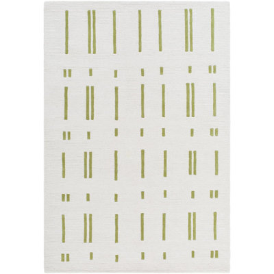 Sametria Hand-Tufted Striped Rug