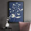 «Night Sky Silhouette II», toile encadrée de qualité supérieure - prête à être accrochée-1280345538-1280345537