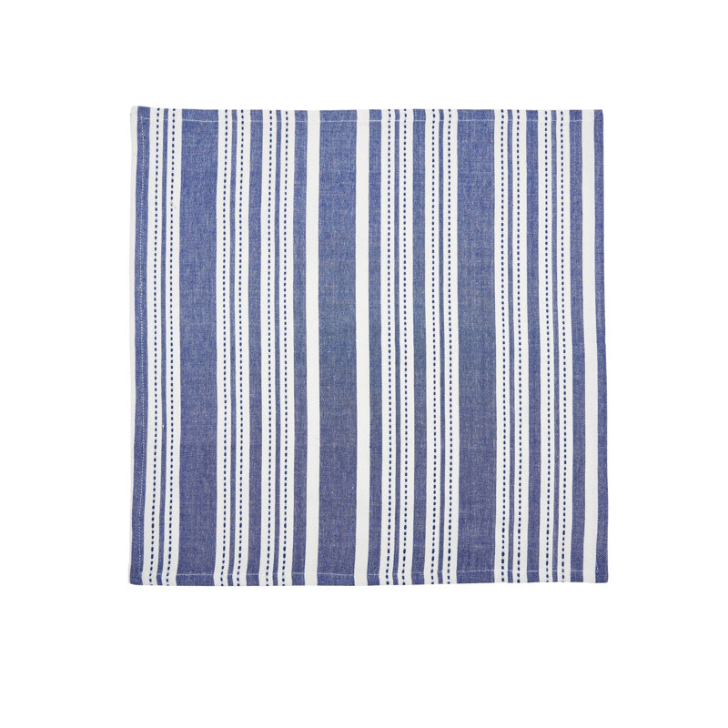 Warner Emerald Napkin S/6, Blue