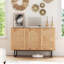 Buffet en rotin avec rangement