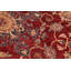 Tapis oriental rouge en laine noué à la main 8 pi 4 po x 9 pi 11 po Bahand