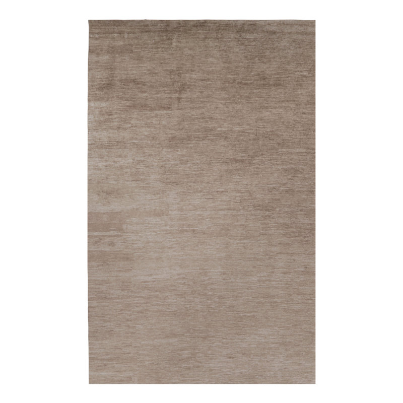 Textural Hand Knotted Area Rug, Rectangle 12' x 22'
