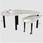 Table basse rotative en bois-616114598