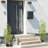 Faux Bamboo Tree in Cement Pot-1583110483