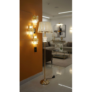 Lampe sur pied à colonne Classic Grace