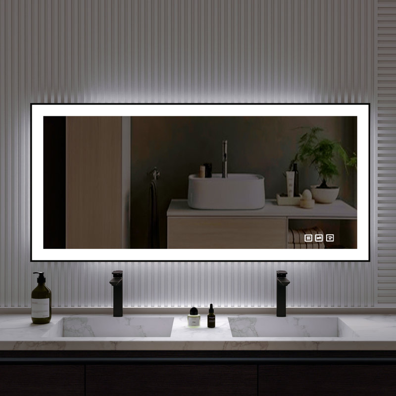 Aluminium Flat Mirror, 60" H x 28" W