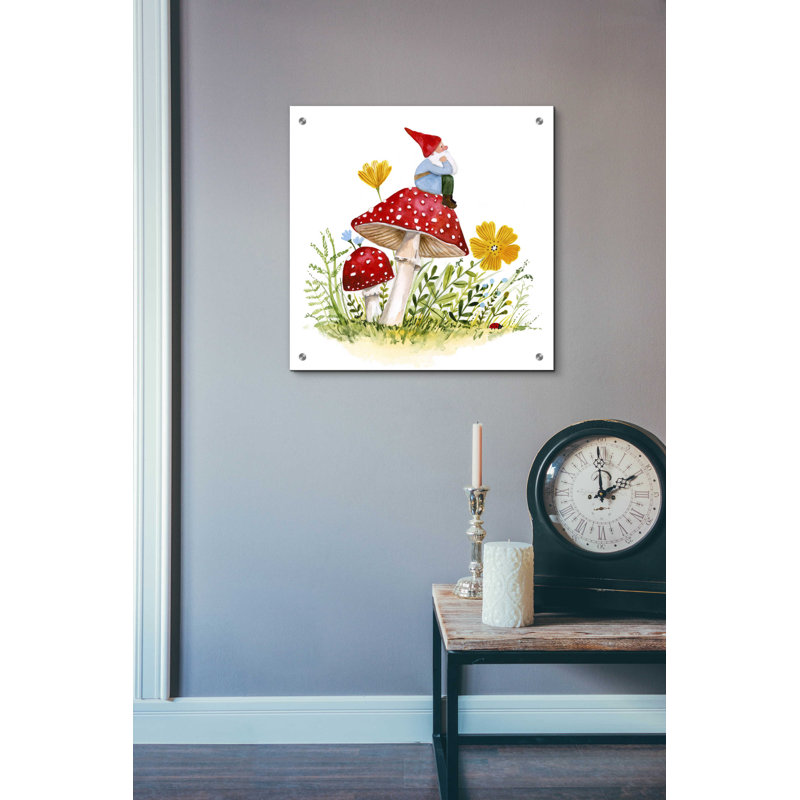 «Garden Guardian I» par Victoria Borges, H 24 po x l 24 po