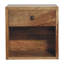 Apalachin 30cm W Solid Wood Bedside Table
