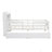Wood Twin Size Platform Bed With Built-In LED Light, Multi-Functional Headboard, Guardrail And 2 Drawers (Bed)-1774273590