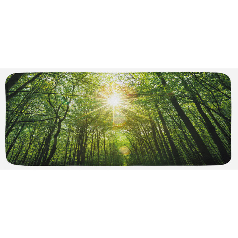 Tapis de cuisine forest