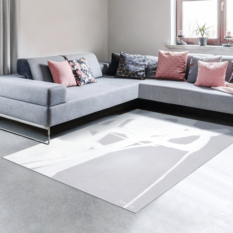 Haline Abstract Indoor Rug, Rectangle 5' x 7'6"