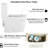 1.1/1.6 Ceramic Toilet, Elongated, White, Comfortable, Soft Close Seat, & , T036wt White