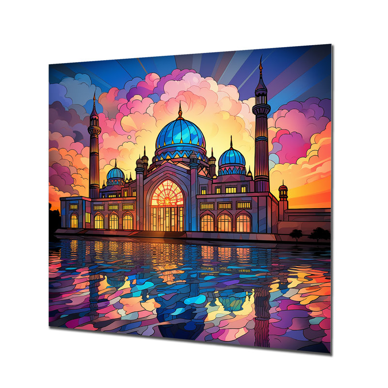 «Mosk In 1 - Art mural en métal», H 16 po x l 16 po