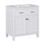 Meuble-lavabo 30 po avec lavabo en céramique-100543664