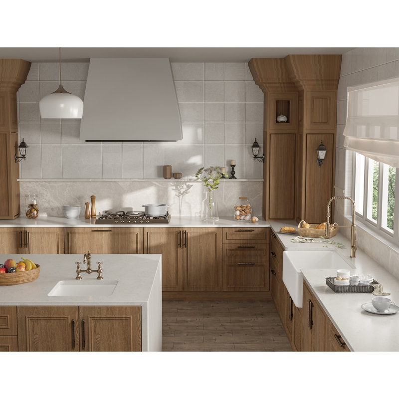 Grove 30" L X 18" W Fireclay Farmhouse Kitchen Sink Rectangular Single Bowl with Grid and Strainer