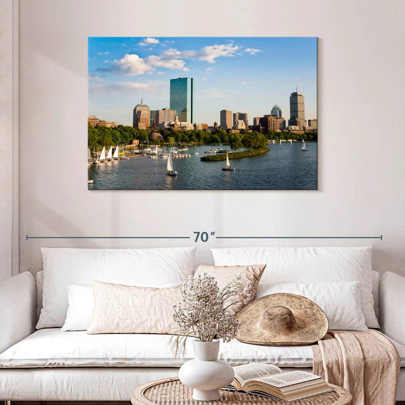 Ravi Voiliers de Boston, H 30 po x l 45 po