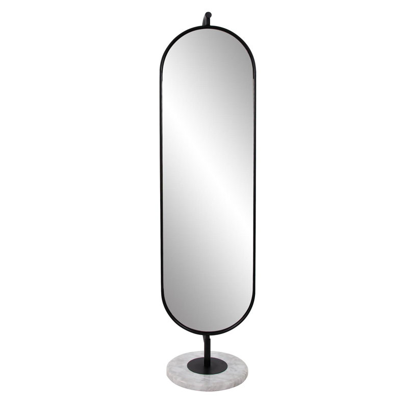 Japhy Metal Oval Floor Mirror