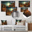 Décoration murale coucher de soleil art déco coucher de soleil Haven II-568178977
