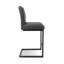 Hinde Upholstered Counter Stool with Metal Frame