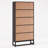 70.87" 5-Tier Sandalwood Heavy Duty Bookshelf Library Organizer For Living Room, Office, Bedroom