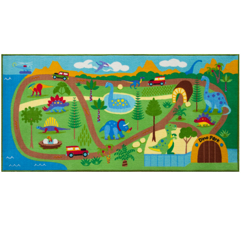 Tapis de jeu éducatif Wildkin - antidérapant, nylon durable, tapis d'apprentissage amusant